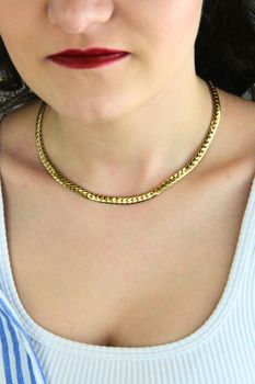 naszyjnik Nomination Italy, naszyjnik damski złoty, naszyjnik stal szlachetna, naszyjnik Ecclettica (3).jpg